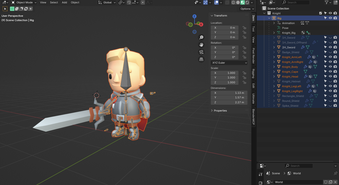 Knight model
